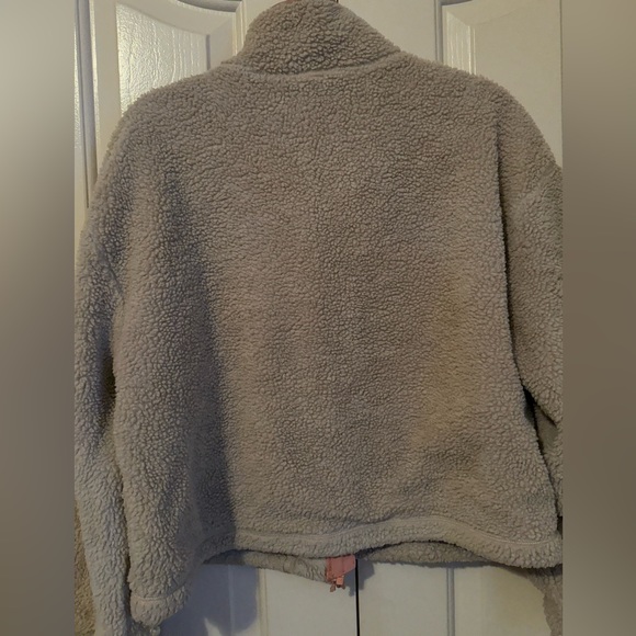 Penfield Womens Fleece Jacket Beige Full Zip - Picture 8 of 8